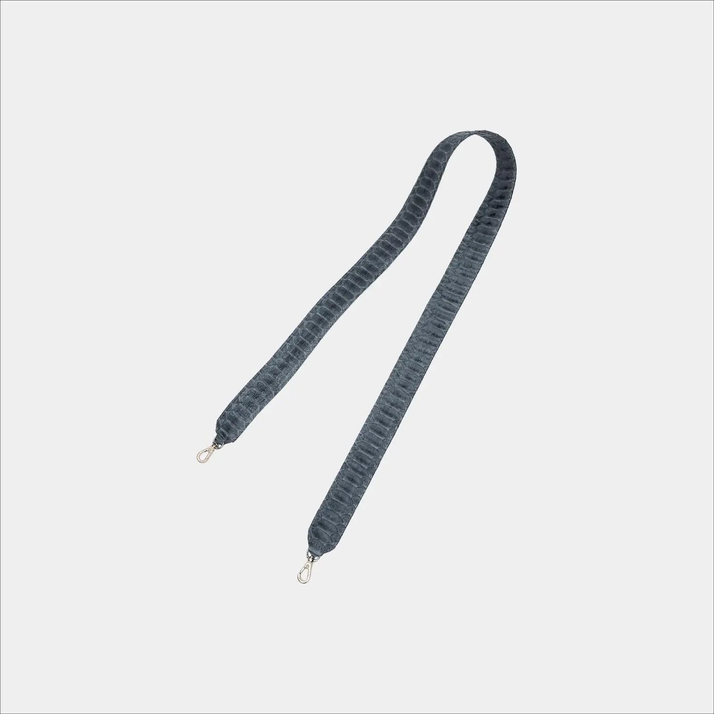 Big Uniq Gris Sista - accessoire effet croco python gris