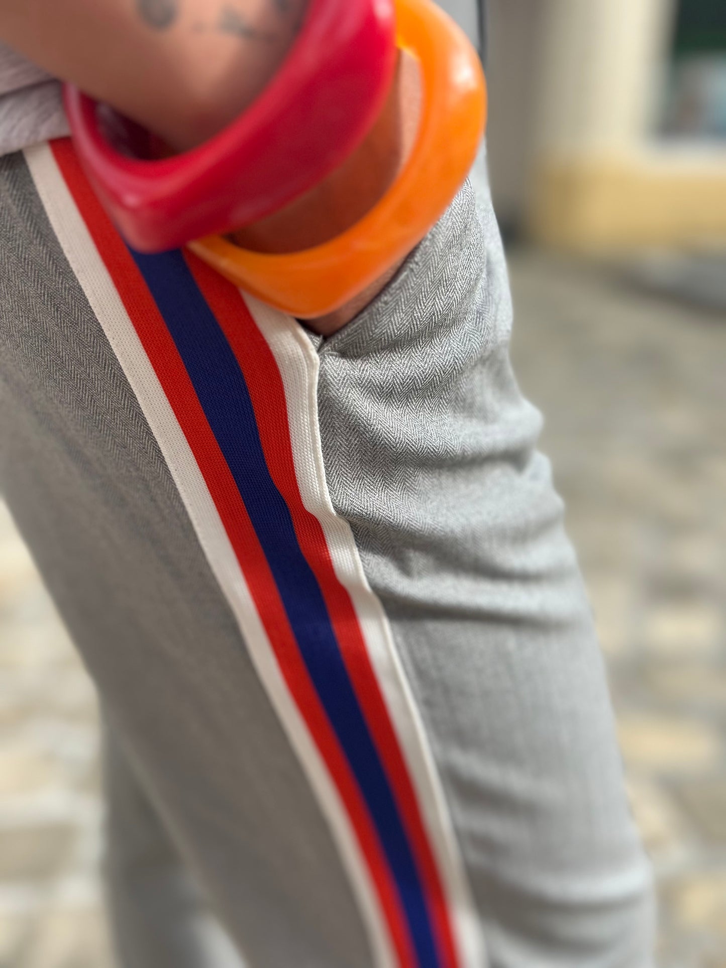 Pantalon Herringbone