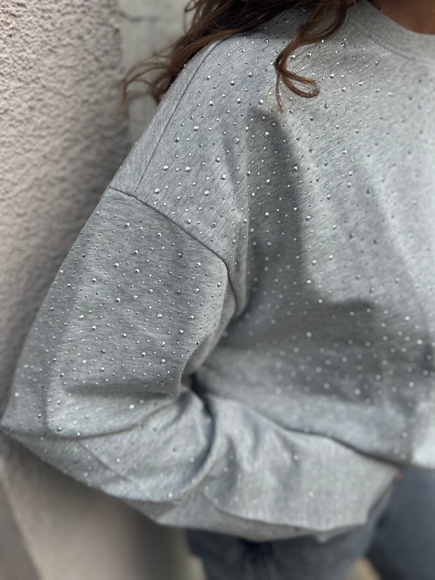 T-shirt Studded Manches Longues