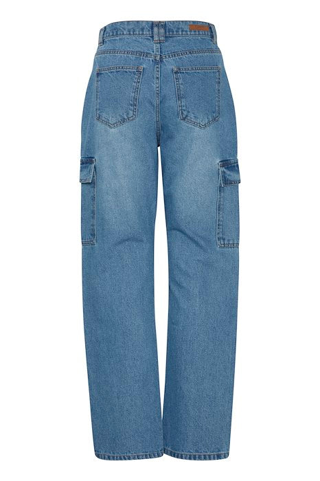 Jeans bleu poches printemps/été 2024 prêt-à-porter femme belgique