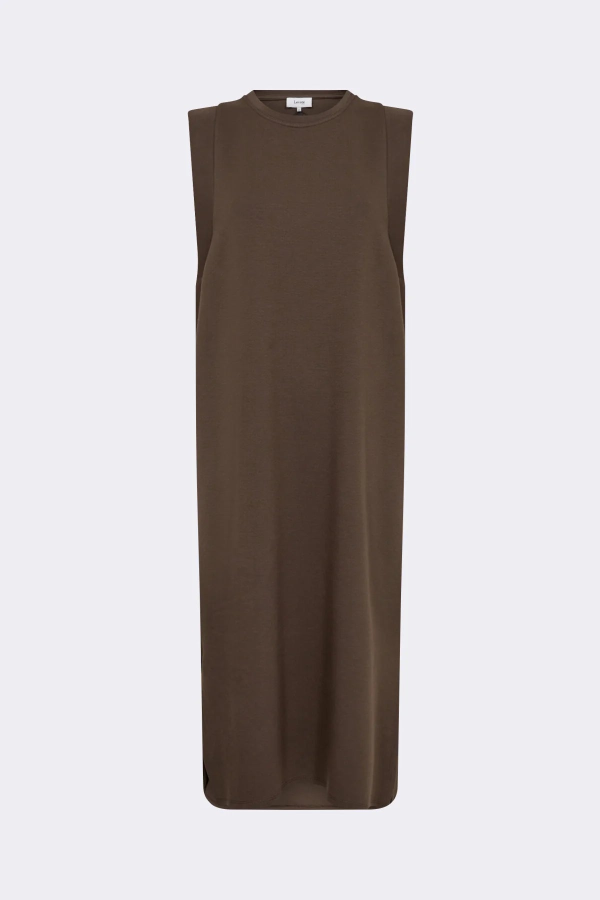 Robe longue brune Levete Room boutique Luxembourg