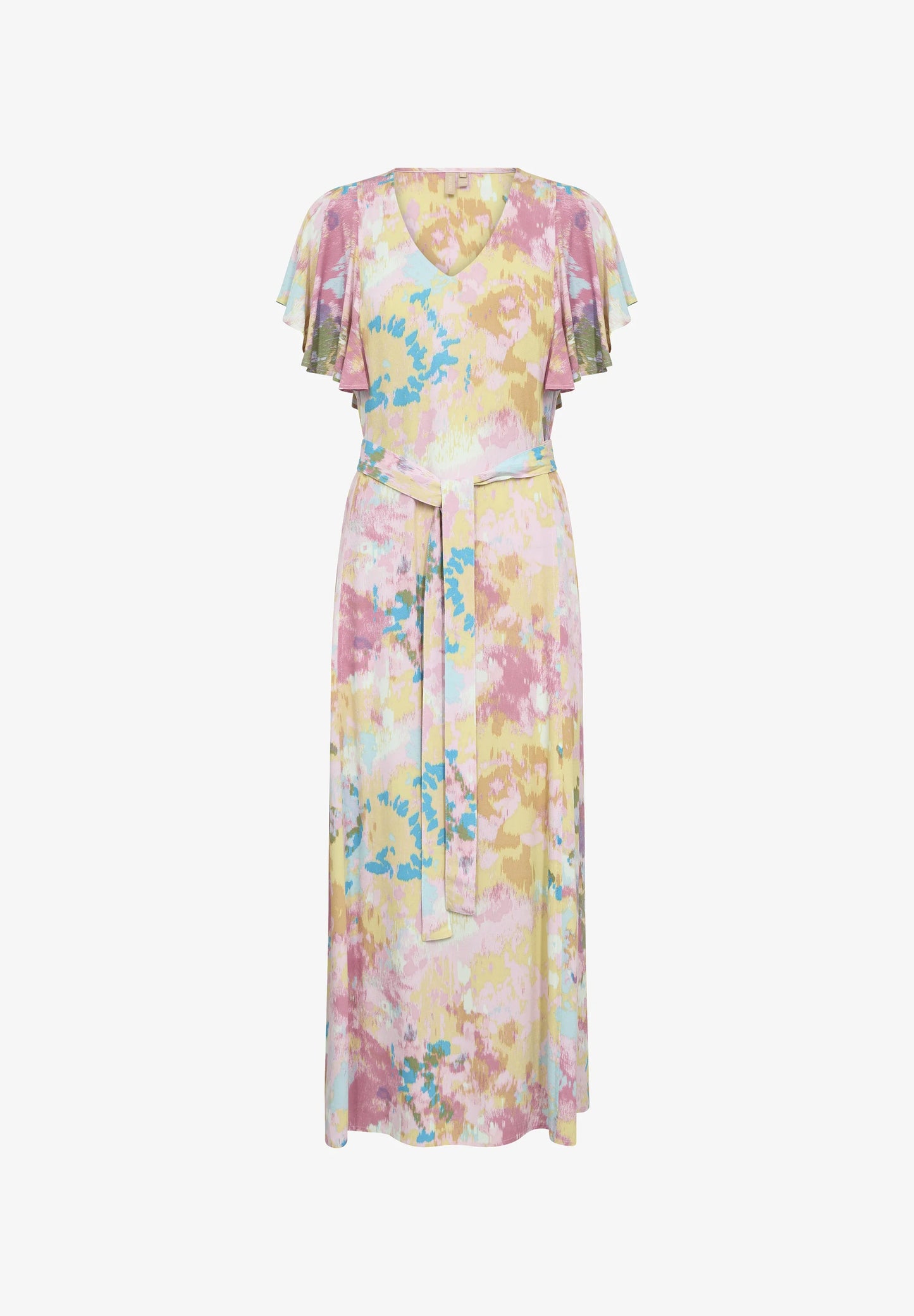 Robe longue d'été ton pastel multicolore Culture boutique vêtements femme Province de Luxembourg