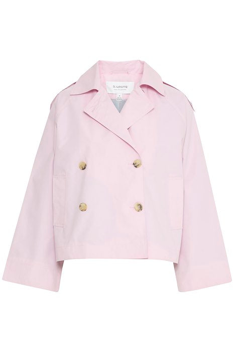 Trench court rose pâle, vêtements pour femme Virton, petit prix