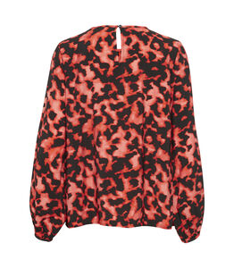 Blouse léopard pour femme