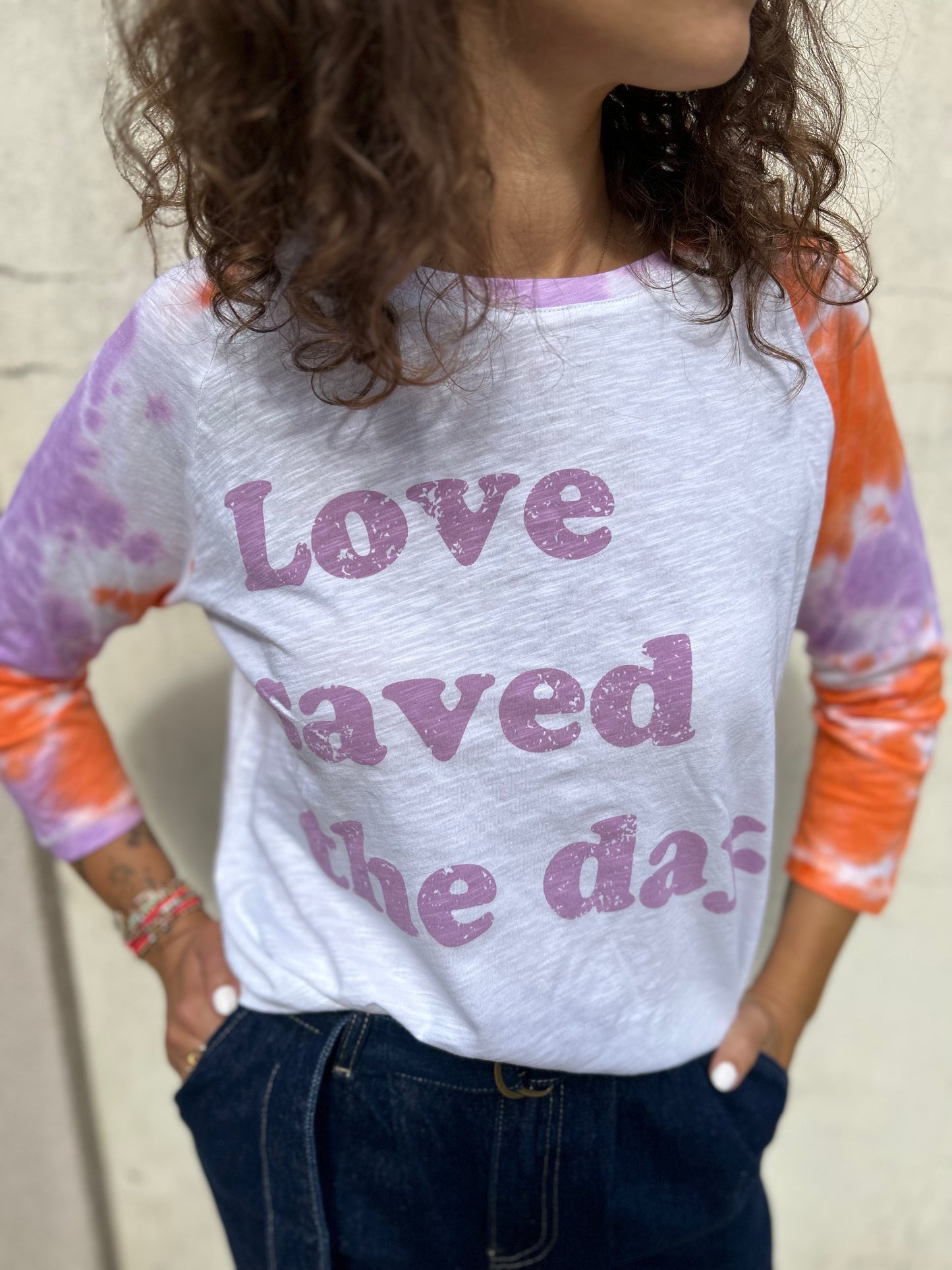 T-shirt Nine Purple One Tee