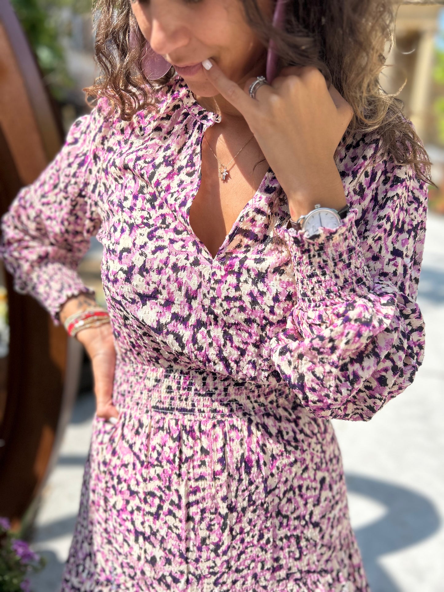 Tovelo Ruffle Mini Dress Dante6