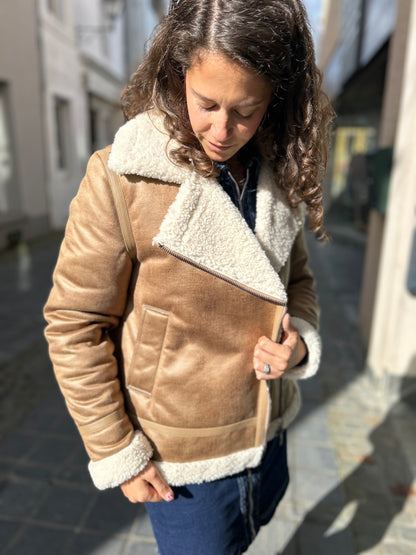 Manteau Shearling Asanne