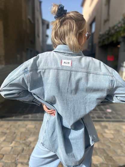 Blouse Denim Oversize