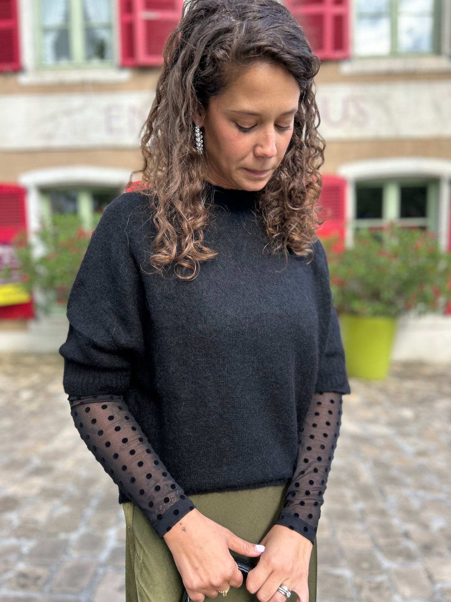 Pullover Fiju Noir