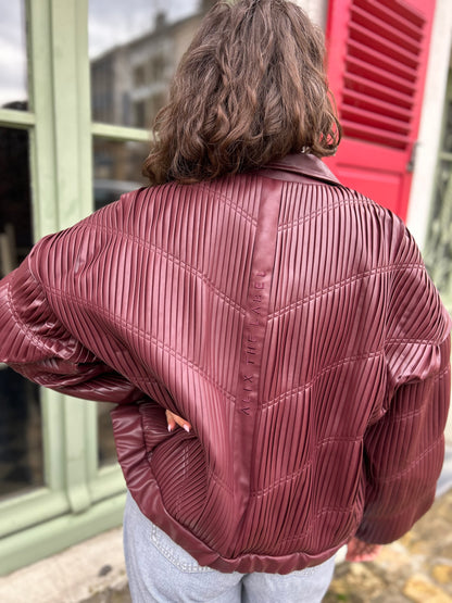 Bomber Pleated