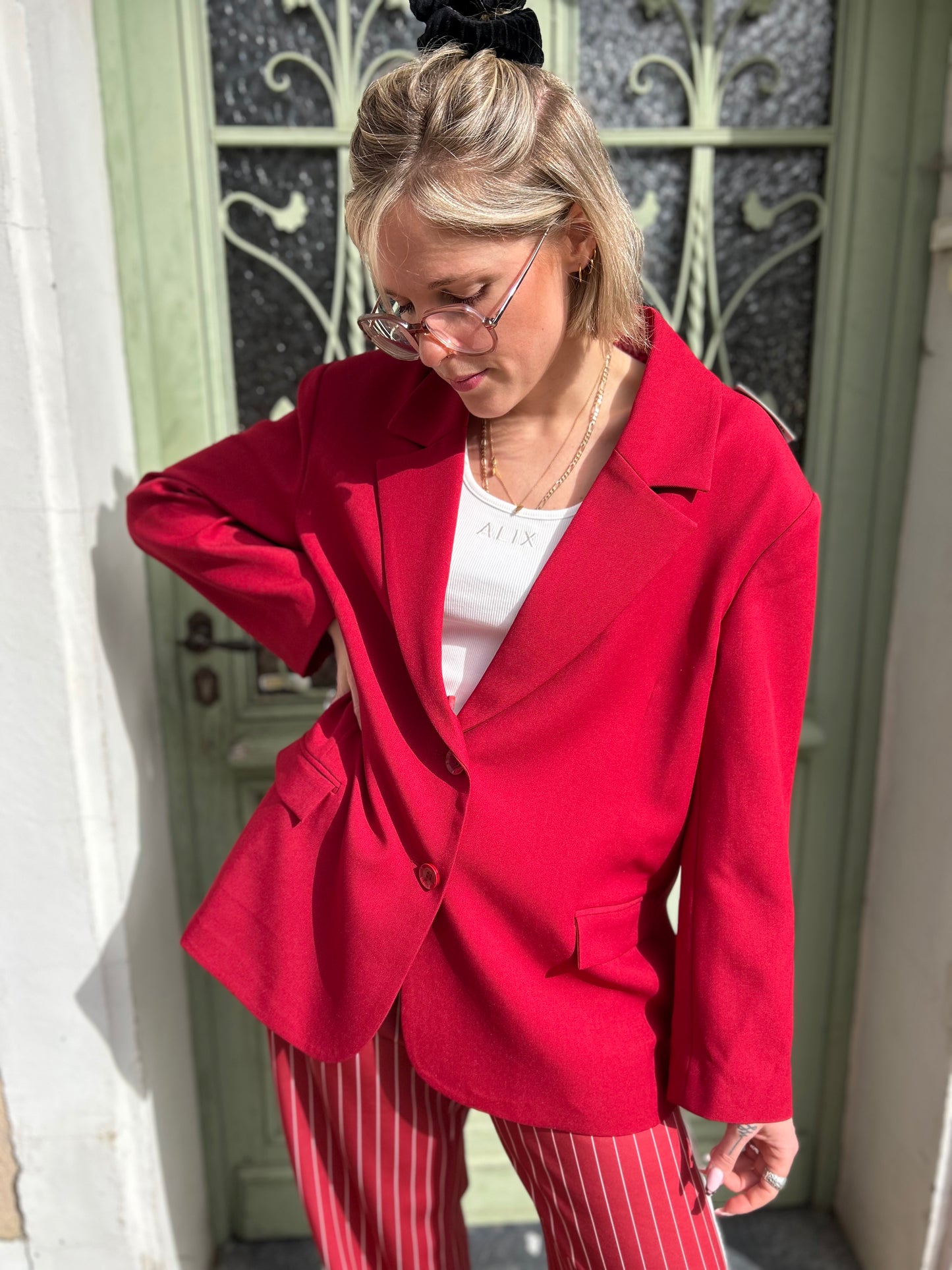 Blazer Flowy