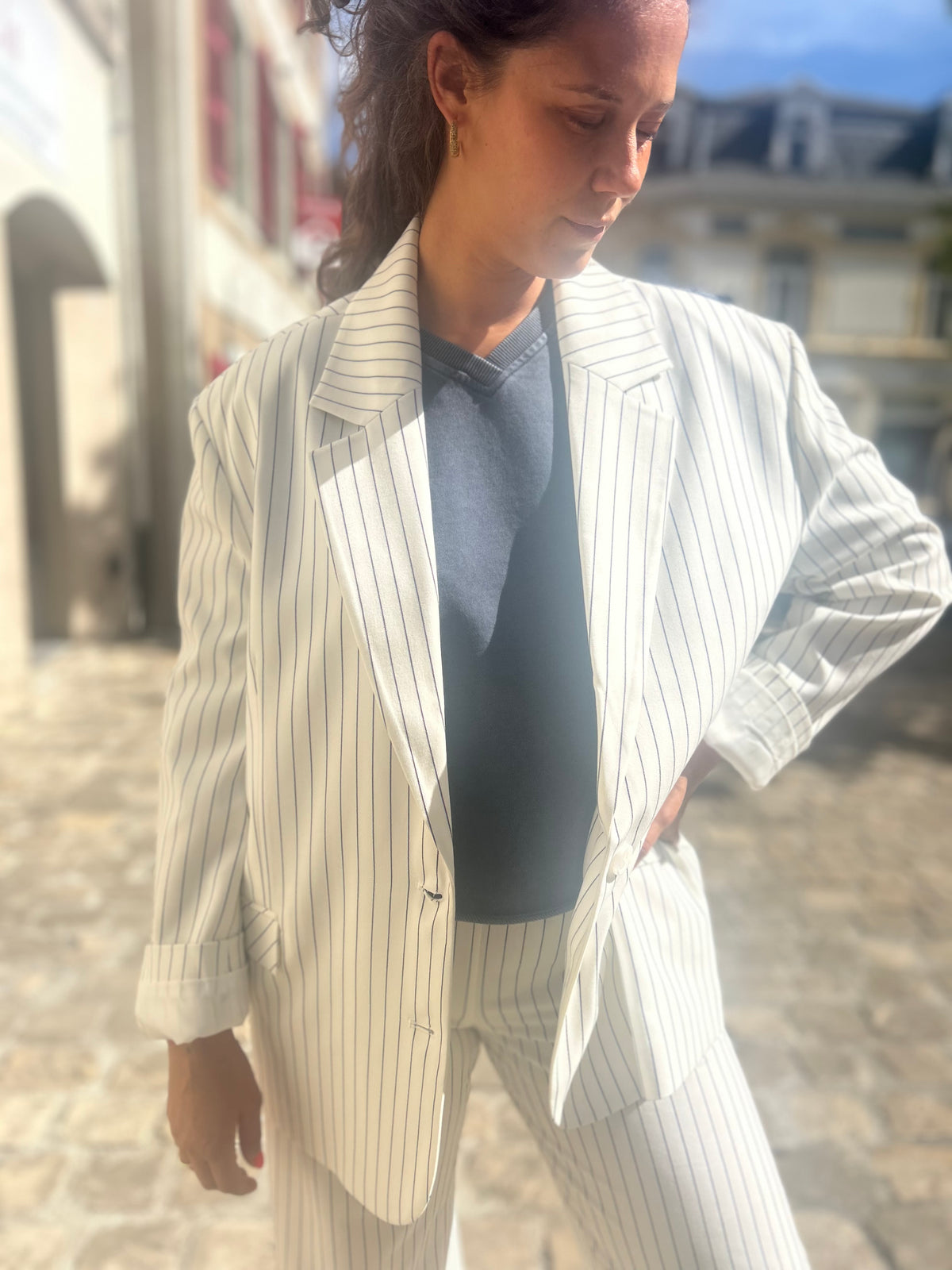 Blazer Striped