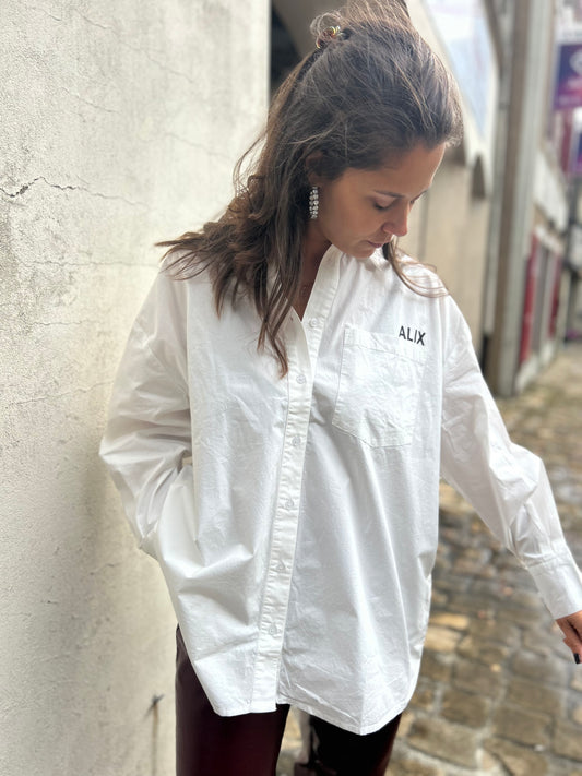 Blouse Oversized Poplin