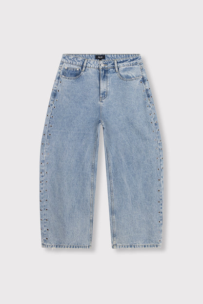 Jean Barrel Studded