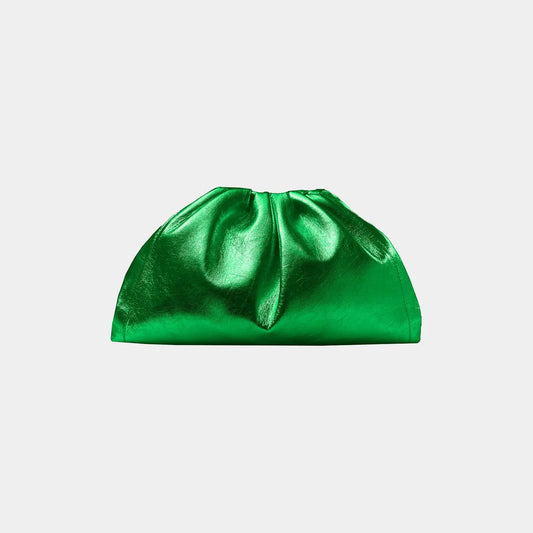 Big Uniq Shiny Vert Sista - Sac pour femme en cuir métallisé vert 