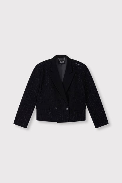 Blazer Cropped Studs