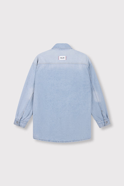 Blouse Denim Oversize