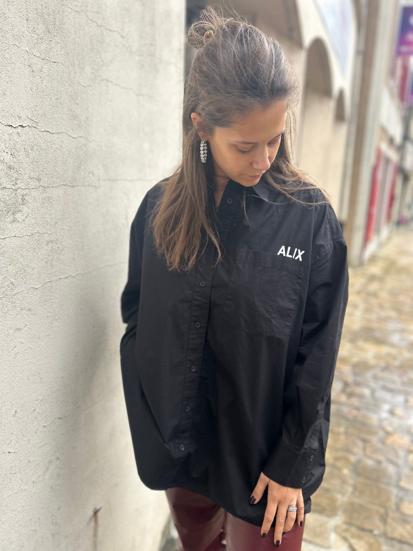 Blouse Oversized Poplin