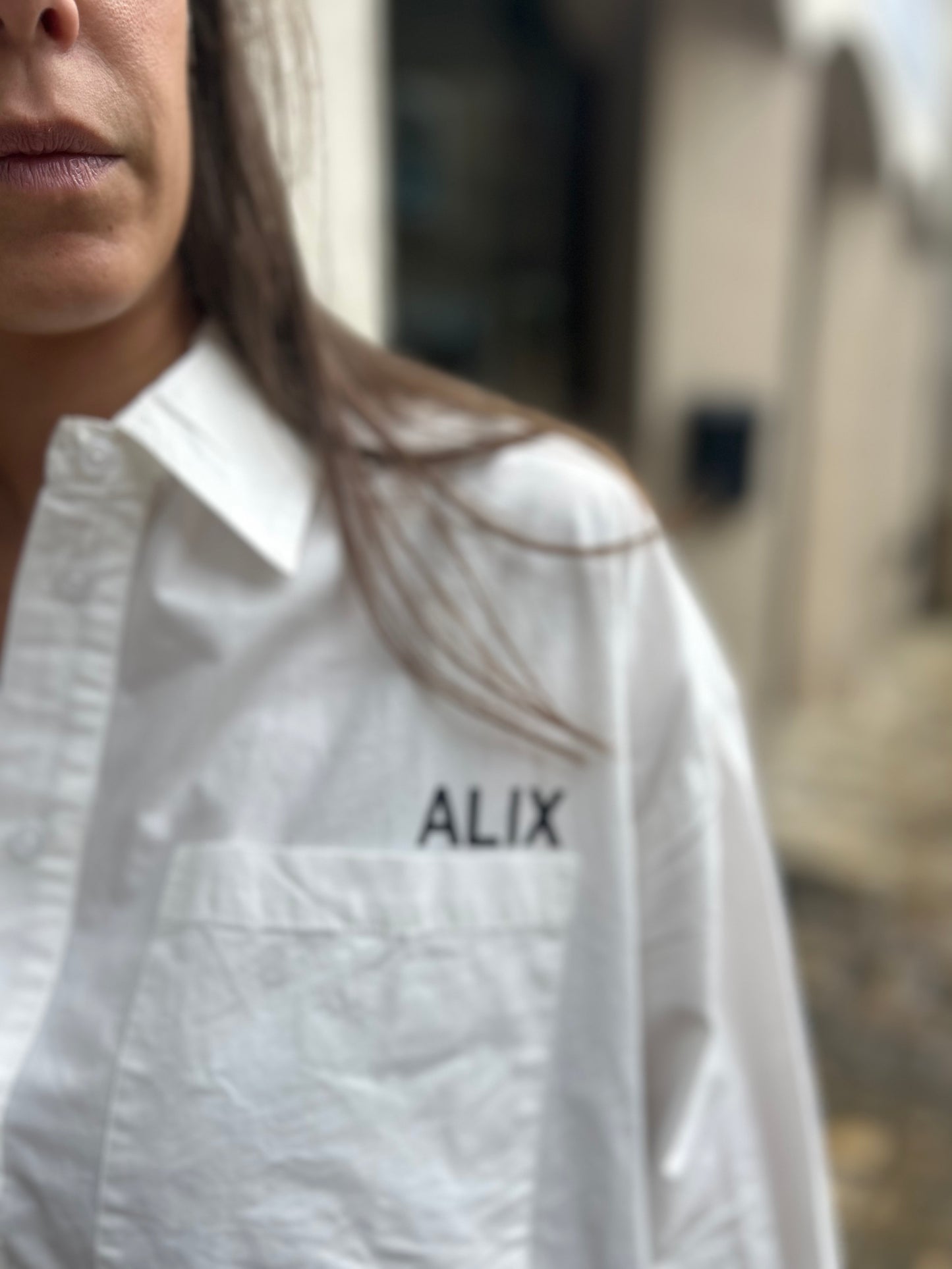 Blouse Oversized Poplin