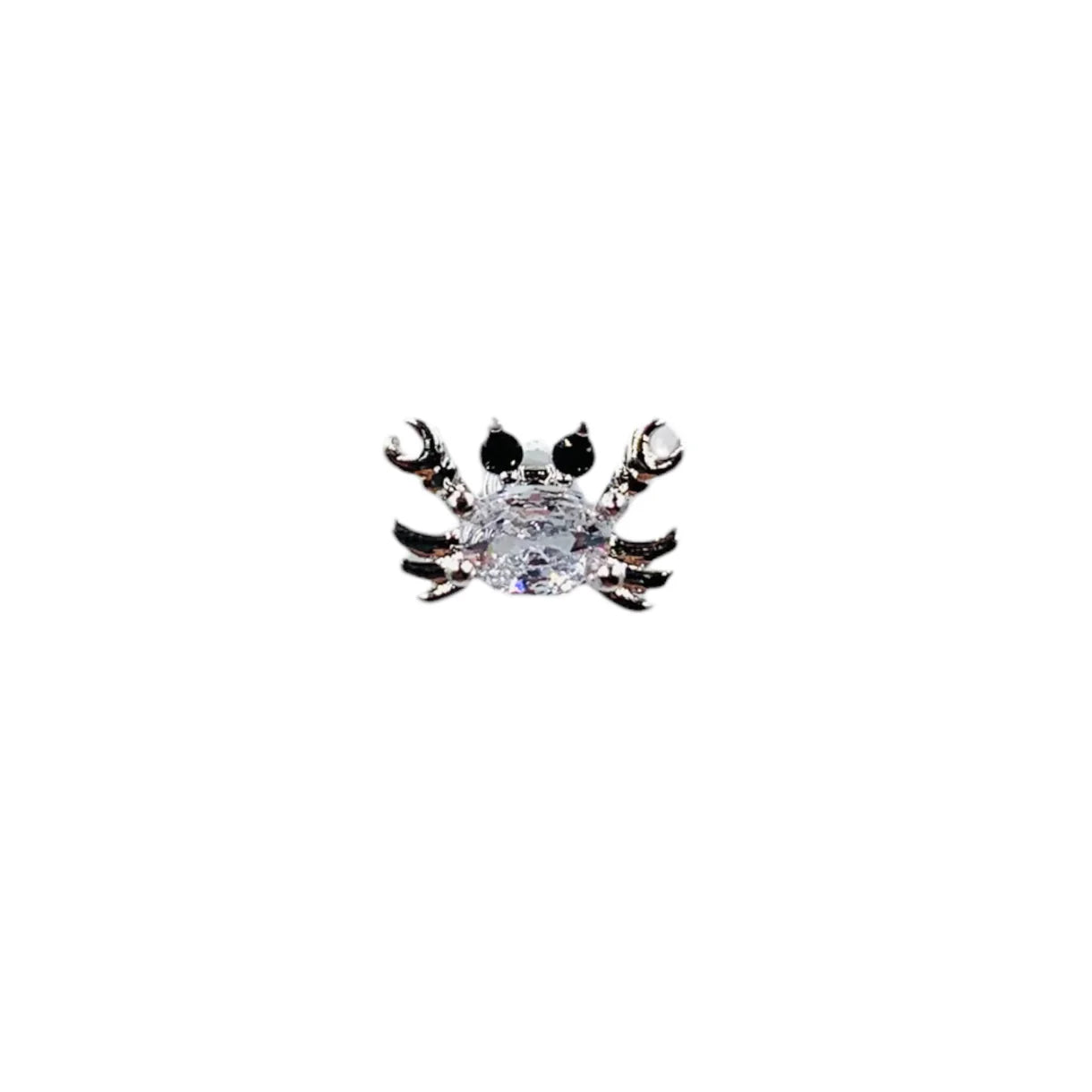 Piercing crabe et strass