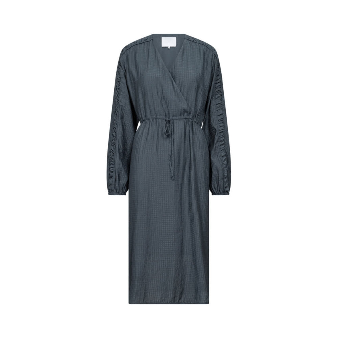 Robe midi manches longues portefeuille levete room
